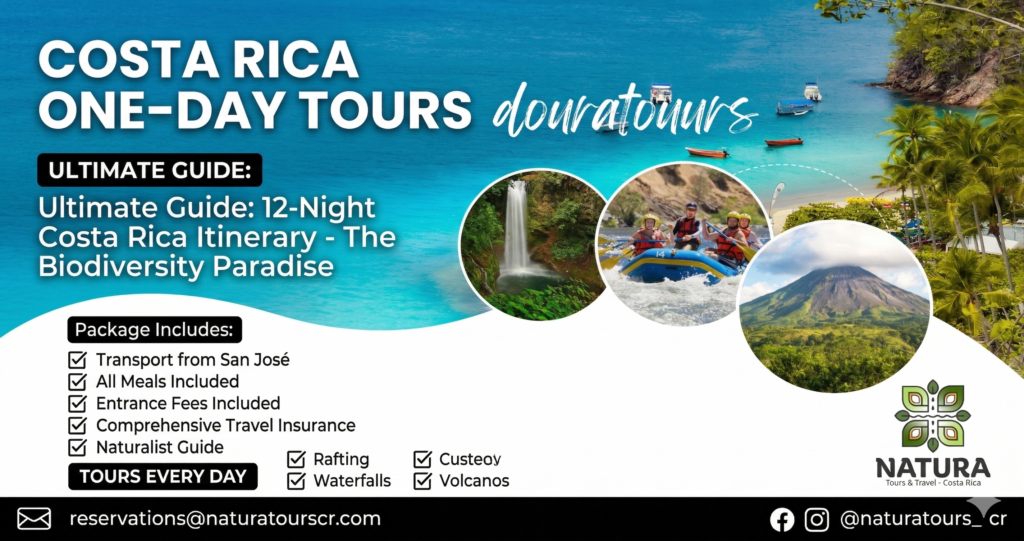 Guide 12-Night Costa Rica Itinerary, the Biodiversity Paradise1