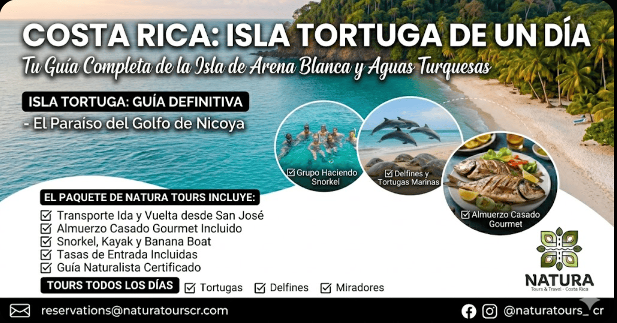 Isla Tortuga El Paraíso de Arena Blanca y Aguas Turquesas que Debes Visitar en Costa Rica2