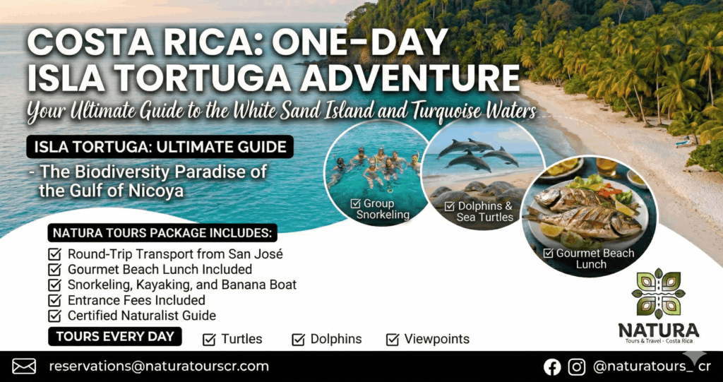 Isla Tortuga The Paradise of White Sand and Turquoise Waters You Must Visit in Costa Rica (1)