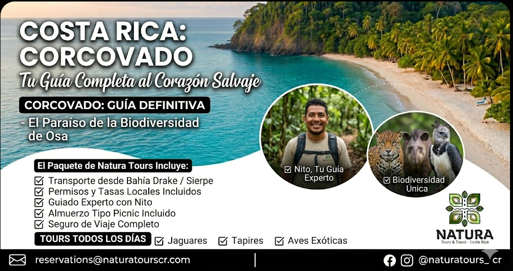 natura tours corcovado