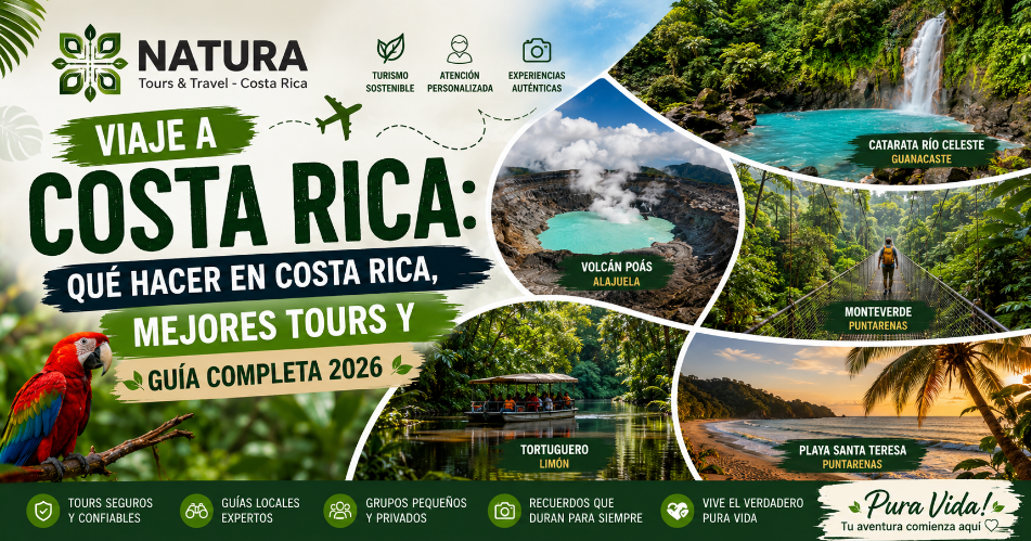 Qué Hacer en Costa Rica, Mejores Tours y Guía Completa 2026A