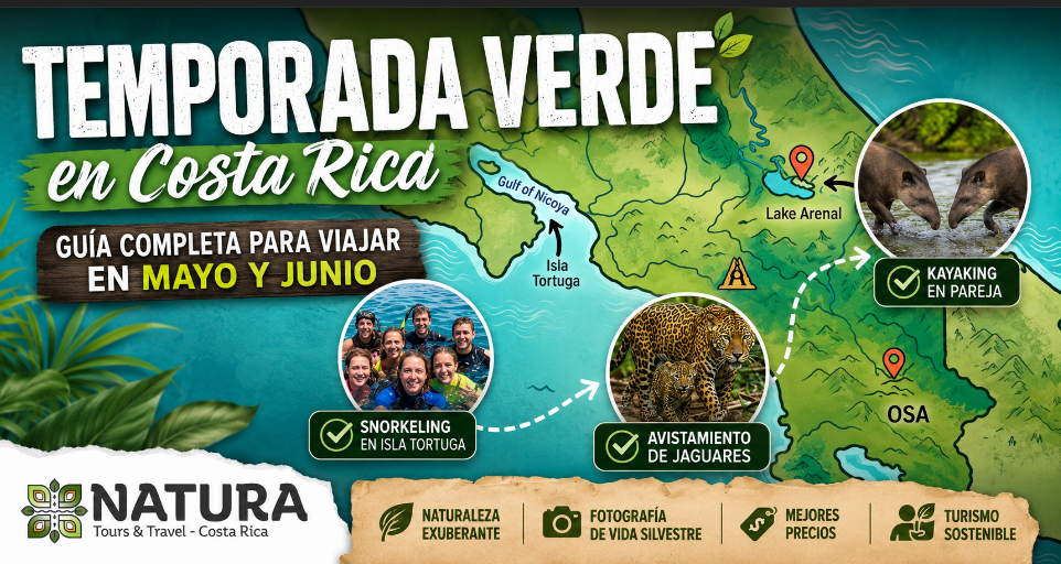 Temporada Verde en Costa Rica Guía Completa