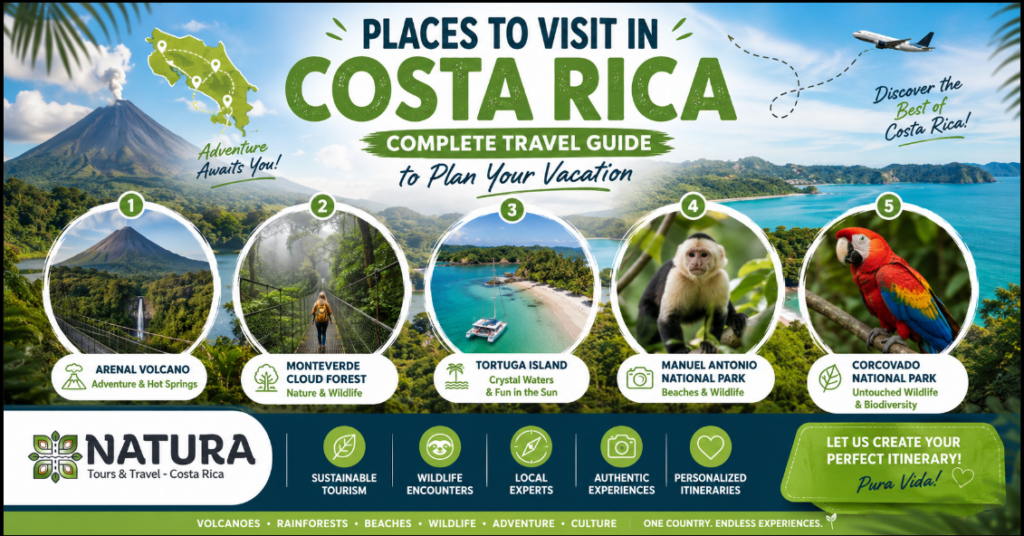 Places to Visit in Costa Rica Complete Travel Guide and Best Destinations