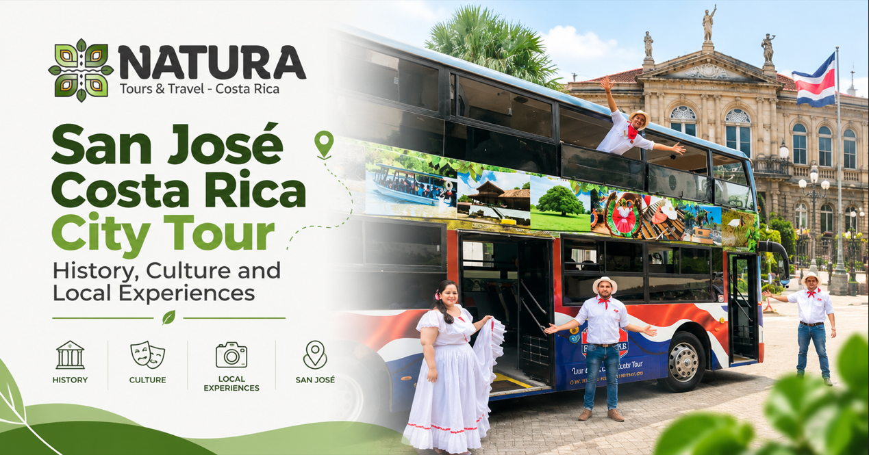 San José Costa Rica City Tour Naturas Tours